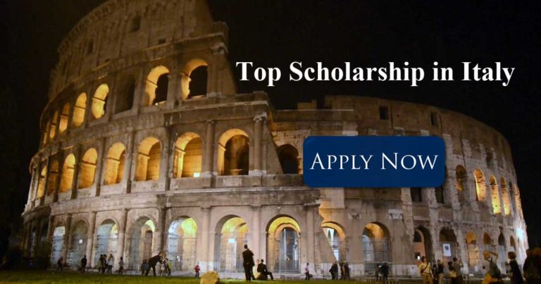 Scholarship - Need-Based Scholarship & Italian Government Scholarship