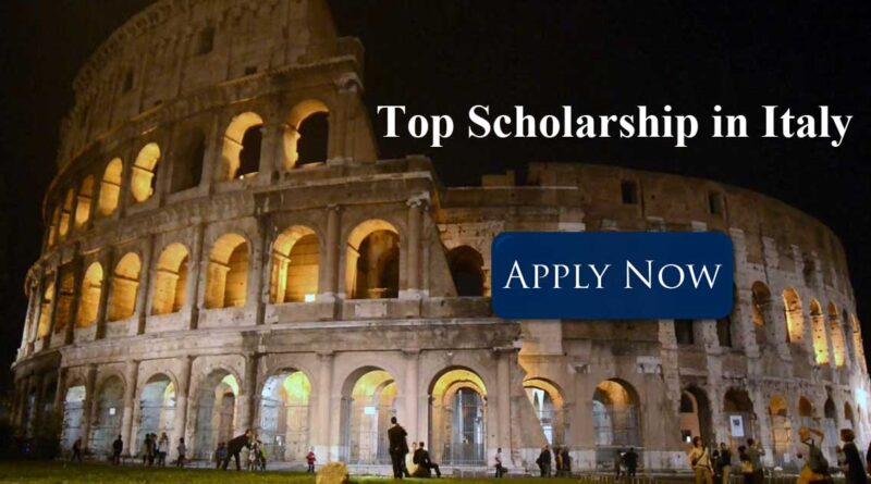 Scholarship - Need-Based Scholarship & Italian Government Scholarship