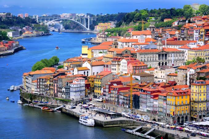 Portugal, the Dom Luis bridge view and beautiful city along river.
European Union countries
