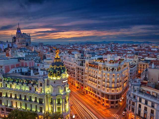 Spain, a country on Europe's Iberian Peninsula.
Exquisite view of Madrid city.