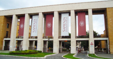 No Application Fee - Sapienza University of Rome Admission 2023-24