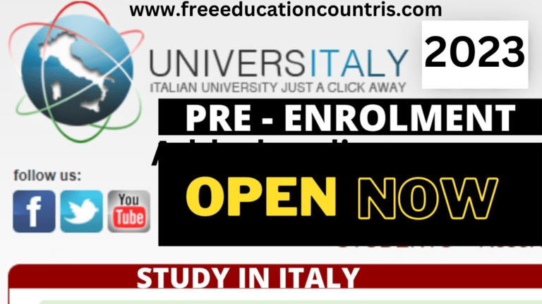Apply for Italy Study Visa Soon: Pre-Enrollment Open For 2023-24