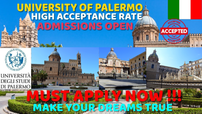 No Application Fee University of Palermo Admission 2023-24