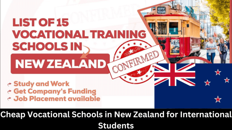 Cheap Vocational Schools in New Zealand for International Students