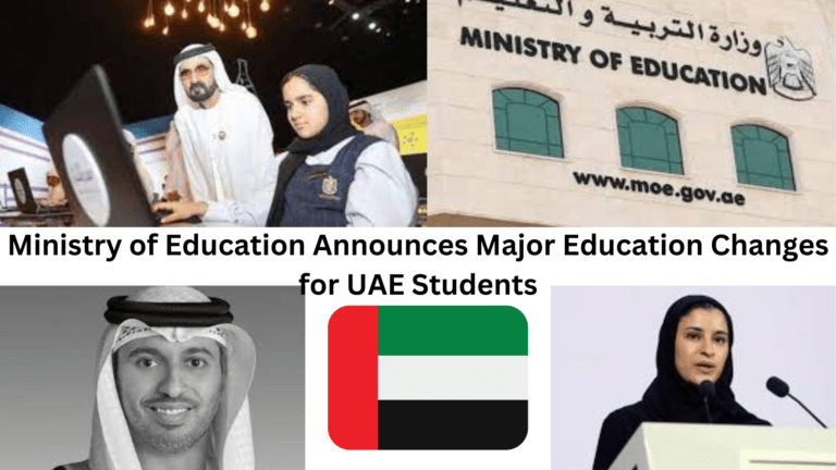 Ministry of Education Announces Major Education Changes for UAE Students