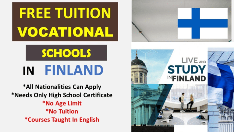 New Free Vocational Schools in Finland For International Students