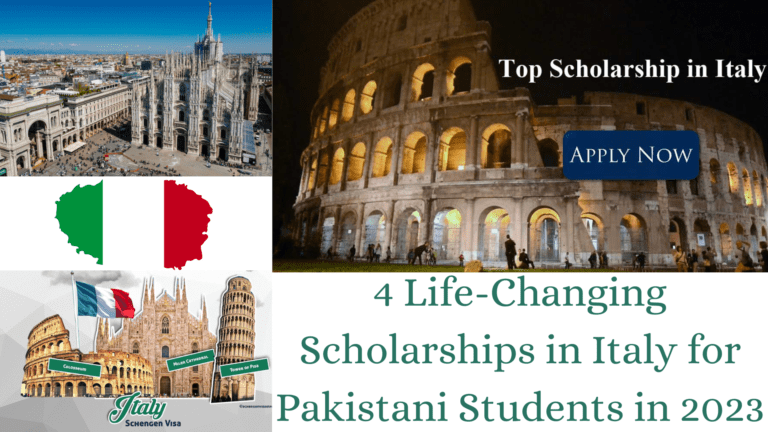 4 Life-Changing Scholarships in Italy for Pakistani Students in 2023