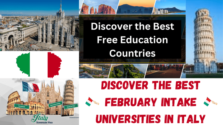 Discover the Best February Intake Universities in Italy 2024