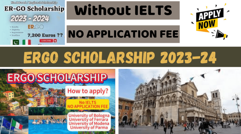 ERGO Scholarship Italy 2023-24