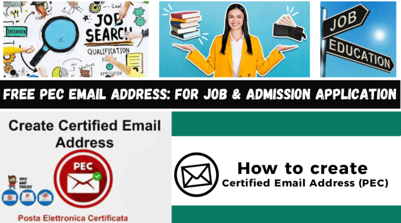 How to Get a Free PEC Email Address: A Step-by-Step Guide