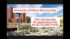 University of Milano Bicocca Admission 2023