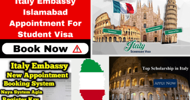 Italy Islamabad Embassy Appointment