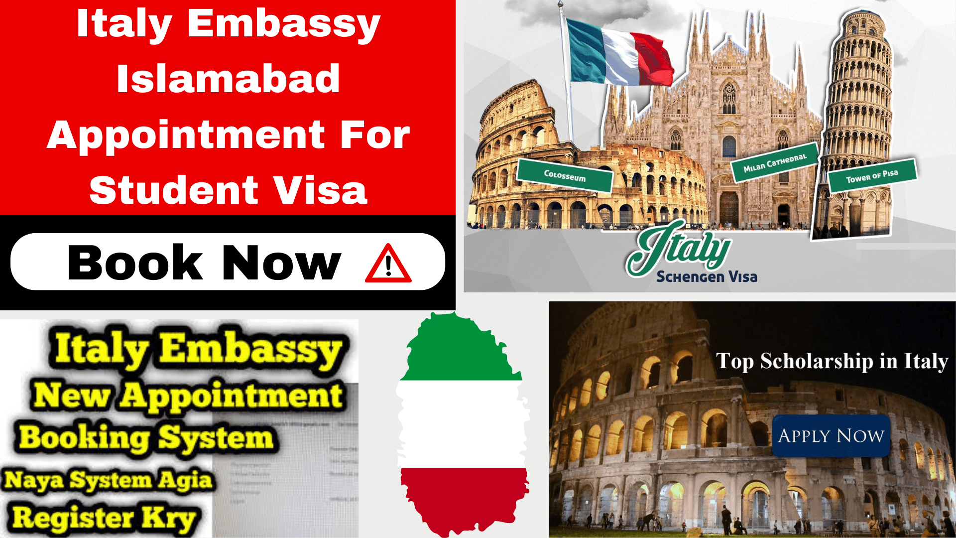 Italy Islamabad Embassy Appointment