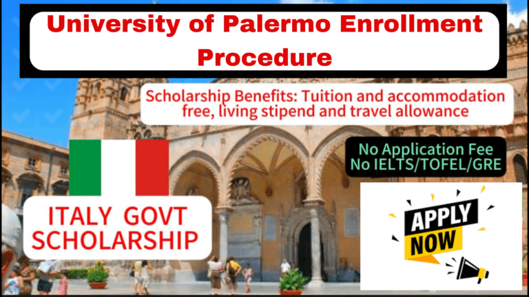 University of Palermo Enrollment Procedure 2023