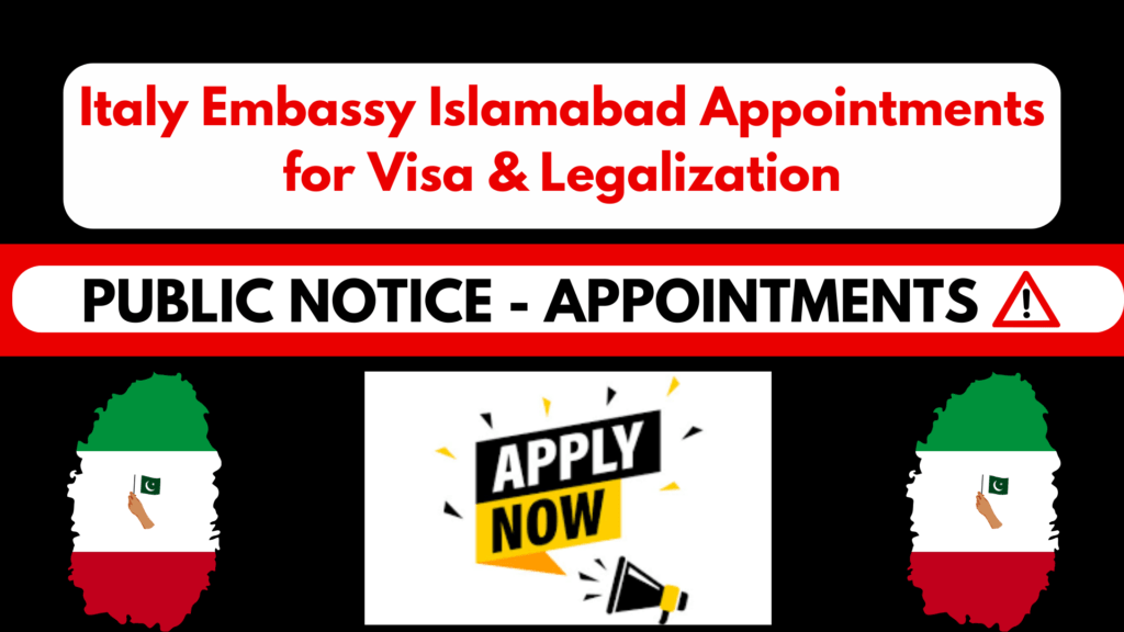 Italy Embassy Islamabad Appointments For Visa Legalization italy-embassy-islamabad-appointments-for-visa-legalization